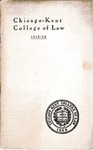 Twenty-Sixth Annual Announcement of the Chicago-Kent College of Law, 1913-1914
