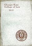 Thirty-First Annual Announcement, 1918-1919 by IIT Chicago-Kent College of Law