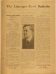 The Chicago-Kent Bulletin - Volume 1, Issue 6