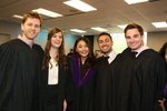 Pre-Ceremony - Group of LL.M. Graduates by IIT Chicago-Kent College of Law Alumni Association