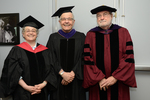 Pre-Ceremony - Professor Steinman, Professor Laser, Professor Hablutzel by IIT Chicago-Kent College of Law Alumni Association