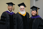 Pre-Ceremony - Galen Caldwell, Nestor Zaluzec, Anne Shaw by IIT Chicago-Kent College of Law Alumni Association