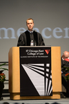 Ceremony - Valedictorian Luke Harriman (2) by IIT Chicago-Kent College of Law Alumni Association