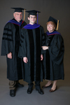 Legacy Hooders - Richard Poskozim with James and Judy Poskozim by IIT Chicago-Kent College of Law Alumni Association