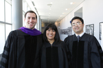 Pre-Ceremony - Nicholas Barcelona, Mireya Hurtado, Yu Di by IIT Chicago-Kent College of Law Alumni Association