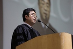Ceremony - Valedictorian Yu Di by IIT Chicago-Kent College of Law Alumni Association