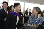 Reception - Justin Cabuhat and Professor Brody by IIT Chicago-Kent College of Law Alumni Association